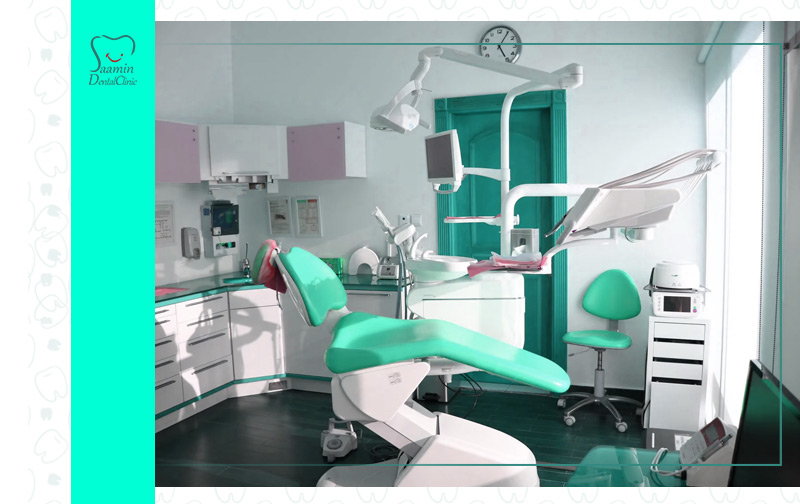 تصویری از محیط و تجهیزات مدرن پیشرفته کلینیک دندان پزشکی سامین