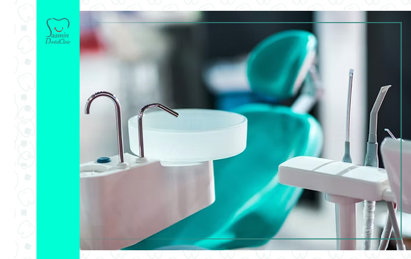 تصویری از محیط و تجهیزات پیشرفته مدرن کیلینک دندان پزشکی سامین